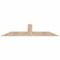 Ekena Millwork Portland Smooth Timber Gable Bracket, Douglas Fir, 72"W x 15"H x 1 1/2"D x 5 1/2"F, 5/12 Pitch GBW072X15X0206POR00SDF - alternate 1